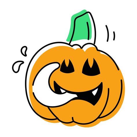 El Icono De Las Calabazas De Halloween Vector Premium