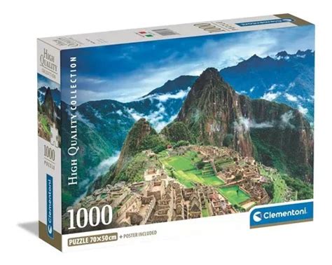 Rompecabezas Cumbres De Machu Picchu Pz Clementoni Italia Arte