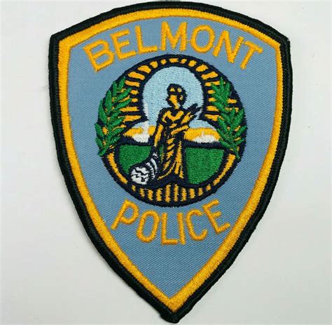 Belmont Police Middlesex County Massachusetts Patch