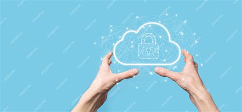 Premium Photo Business Man Holdholding Cloud Computing Data And Security On Global Networking