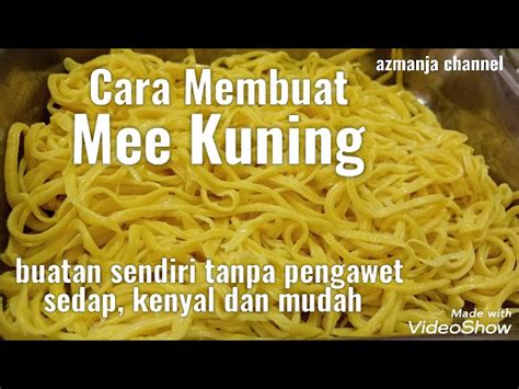 Resep Mie Kuning Panduan Memasak Mie Kuning Lezat Yang Menggugah