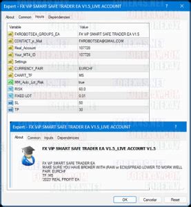 Fx Vip Smart Safe Trader Ea The Forex Geek