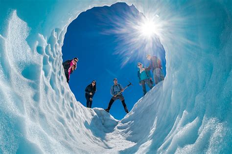 Tasman Glacier Heli Hike Alpine Guides Aoraki Mount Cook New Zealand