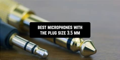 5 Best microphones with the plug size 3.5 mm | Microphone top gear ...