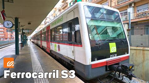 S3 Ferrocarrils De La Generalitat Ruta Completa YouTube