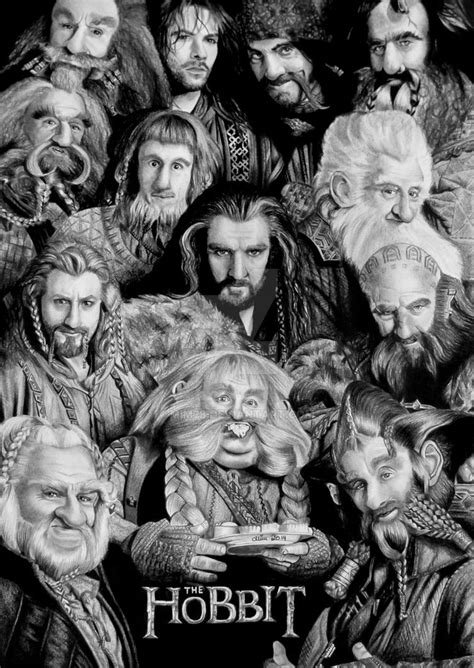 Dwarves of THE HOBBIT by Mim78 on DeviantArt