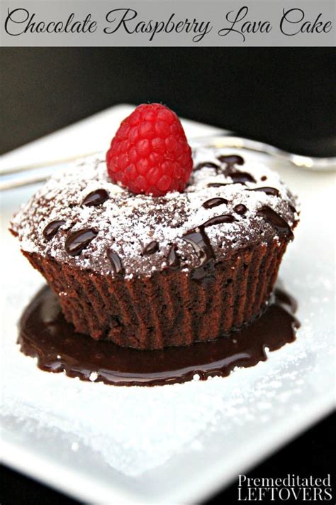 Chocolate Raspberry Lava Cake