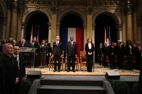 Visite D Etat En France Alassane Ouattara Re U Par Le Maire De Paris