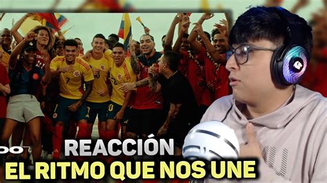 REACCIÓN A Ryan Castro SOG Selección Colombia EL RITMO QUE NOS UNE