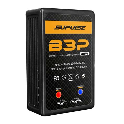 Supulse B3p Pro Ac 2s 3s 25w Compat Lipo Rc Balance Charger Exhobby