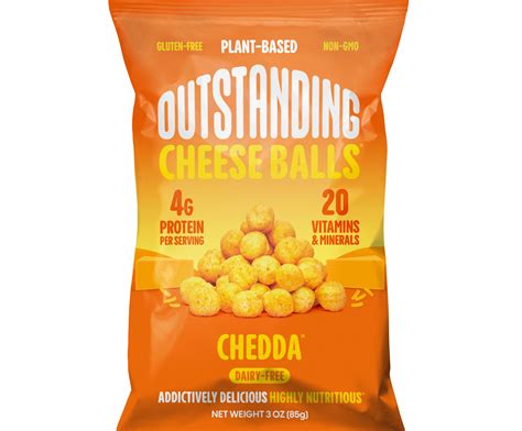 Outstanding Foods Debuts First Ever Vegan Cheese Balls In Four