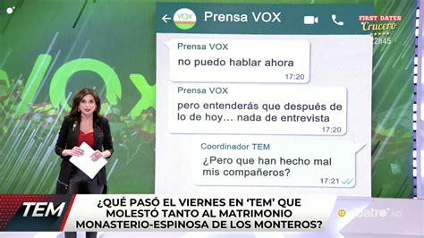 Todo Es Mentira On Twitter Martaflich Tras El Conflicto Hablamos