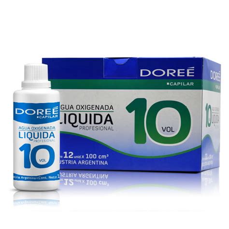 Agua Oxigenada 10 vol Doreé Cosmética