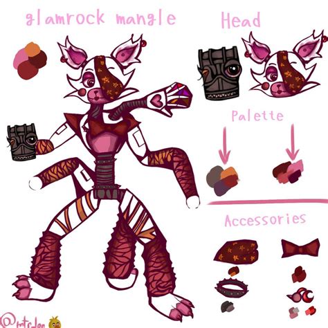 Glamrock Mangle By Mtrlon On Deviantart