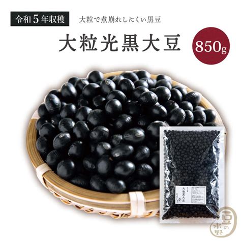 大粒光黒大豆 30上 850グラム 令和5年収穫 北海道産【送料無料】 1 81 900g 豆の水野 通販 Yahooショッピング