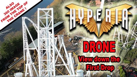 Hyperia Construction Update And Drone Footage Over The First Drop And