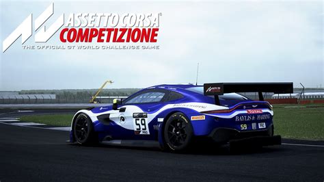 Assetto Corsa Competizione Aston Martin V Vantage Gt Silverstone