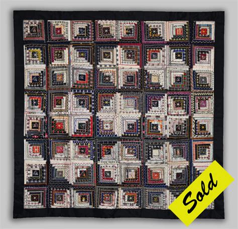 American Antique Log Cabin Quilts Betsey Telford Goodwins Rocky