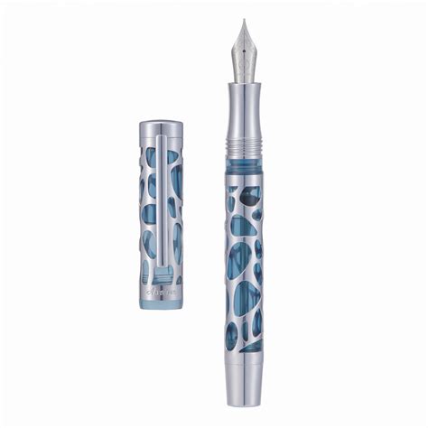 Buy Asvine V169 Vacuum Filling Fountain Pen Extra Fine Nib, Water Drop ...