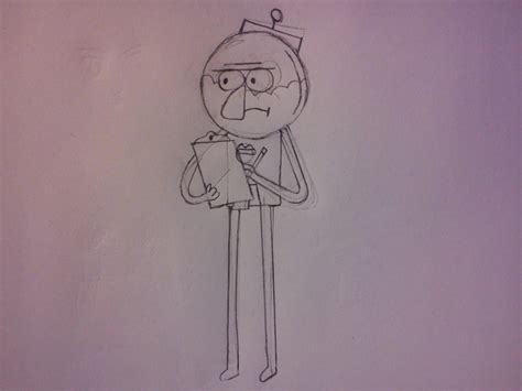 Regular Show Sketch Benson By Apocalypsewii On Deviantart