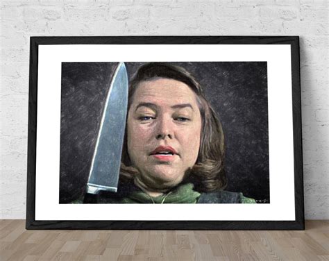 Annie Wilkes Painting Misery Movie Poster Movie Art | Etsy