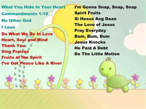 Kids Church Songs Vol 2 | PPT