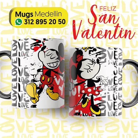 Mugs Personalizados En Medellin Mug Amor Y Amistad San Valentin