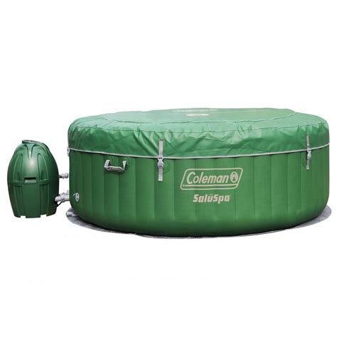 Coleman Saluspa E Inflatable Outdoor Spa Jacuzzi Bubble