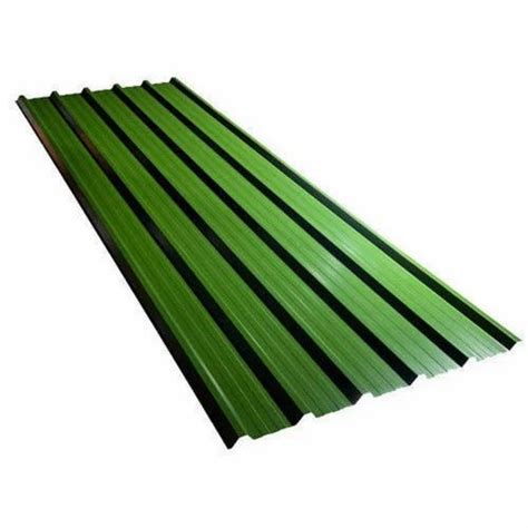 Color Coated Hot Rolled Green Pvc Roofing Sheet Thickness Of Sheet