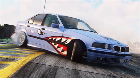 BMW E36 LS7 DRIFTING ASSETTO CORSA YouTube