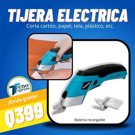 Tijera El Ctrica Tecno Expres Gt