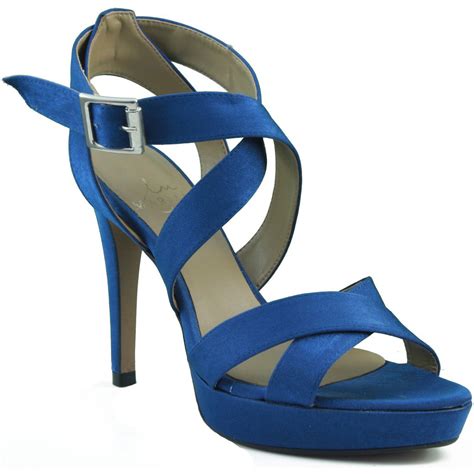 Venta Sandalias Fiesta Azul Marino En Stock