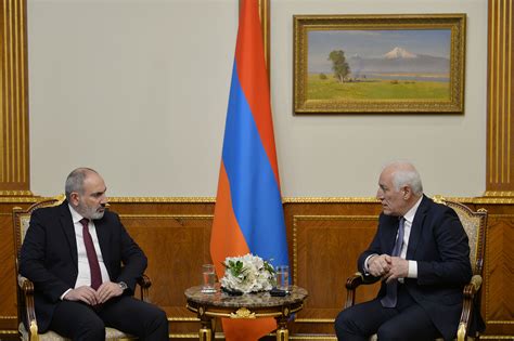 President Vahagn Khachaturyan Had A Meeting With Prime Minister Nikol