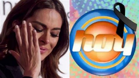 Luto En Televisa Tras Dejar Hoy Galilea Montijo Se Despide De Ser