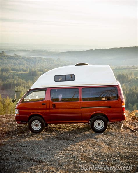 Toyota Hiace Hitop Wd Camper Vanlife Northwest