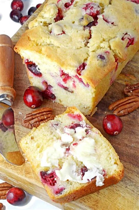 Cranberry Cream Cheese Bread Recipe