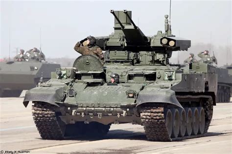 Russia Designs New Option Of Bmpt Terminator Tank Support Vehicle