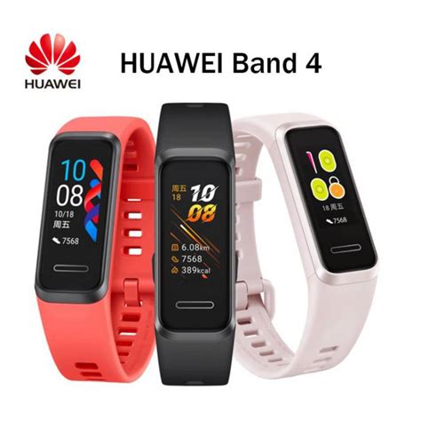 Huawei Smartwatch Huawei Band 4 Reloj Inteligente Negro Naranja Rosa