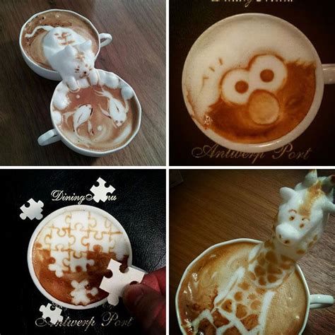 cappuccino art! Cappuccino Art, Coffee Latte Art, How To Make A Latte ...