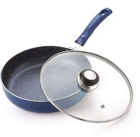 Multicolor Frying Pan with Glass Lid at Rs 250 in Ghaziabad | ID: 14796650091