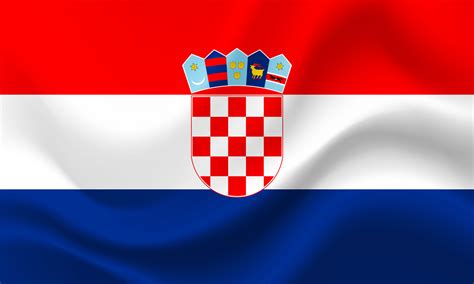 Croatia flag. Symbol of Croatia. Vector flag Croatia. Colors and ...