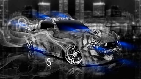 Neon Mustang Wallpapers Top Free Neon Mustang Backgrounds