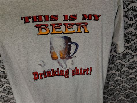 Vintage Vintage Beer Drinking T-Shirt | Grailed