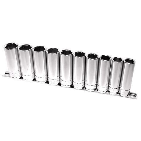 Metric Deep Socket Set In Drive Piece