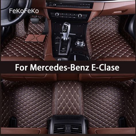 Fekofeko Car Floor Mats For Mercedes Benz E Clase W211 W212 W213 Auto Foot Coche Accessories