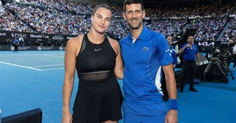 Australian Open Djokovic Sabalenka Team Up For Charity Match Morungexpress