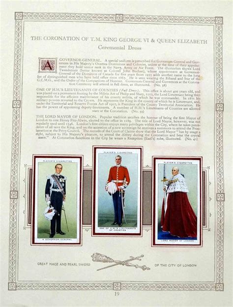 Complete Set Of 50 Coronation Of HM King George VI And Queen Elizabeth