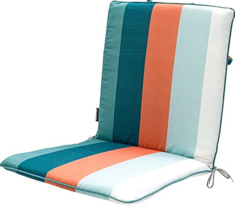 Madison Stapelstoelkussen 97x49 Blauw Vivero Sea Blue Bol