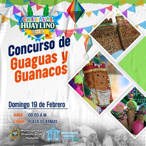 Carnaval Huaylino Concurso de Guaguas y Guanacos Campañas