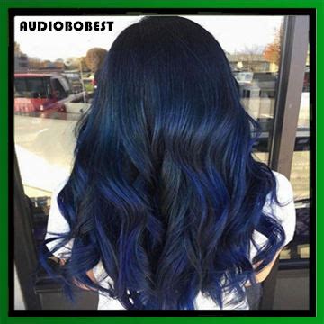 Dark Blue Midnight Blue Hair Coloring Permanent Blue Hair Color 0.88 ...